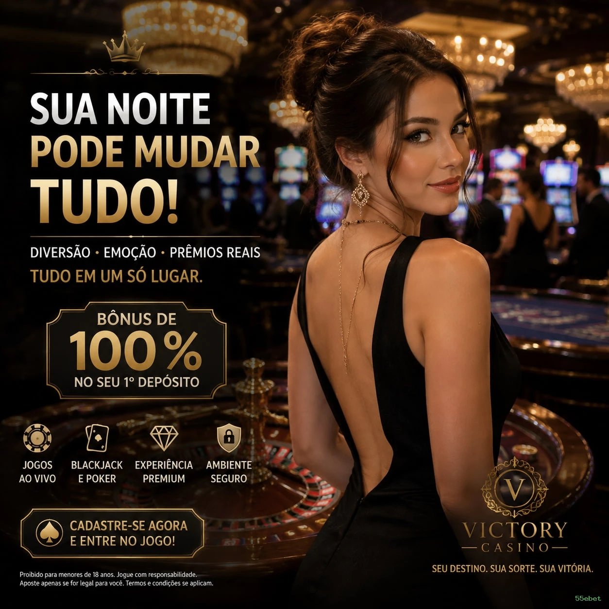 Plataforma completa da 55ebet com todos os jogos