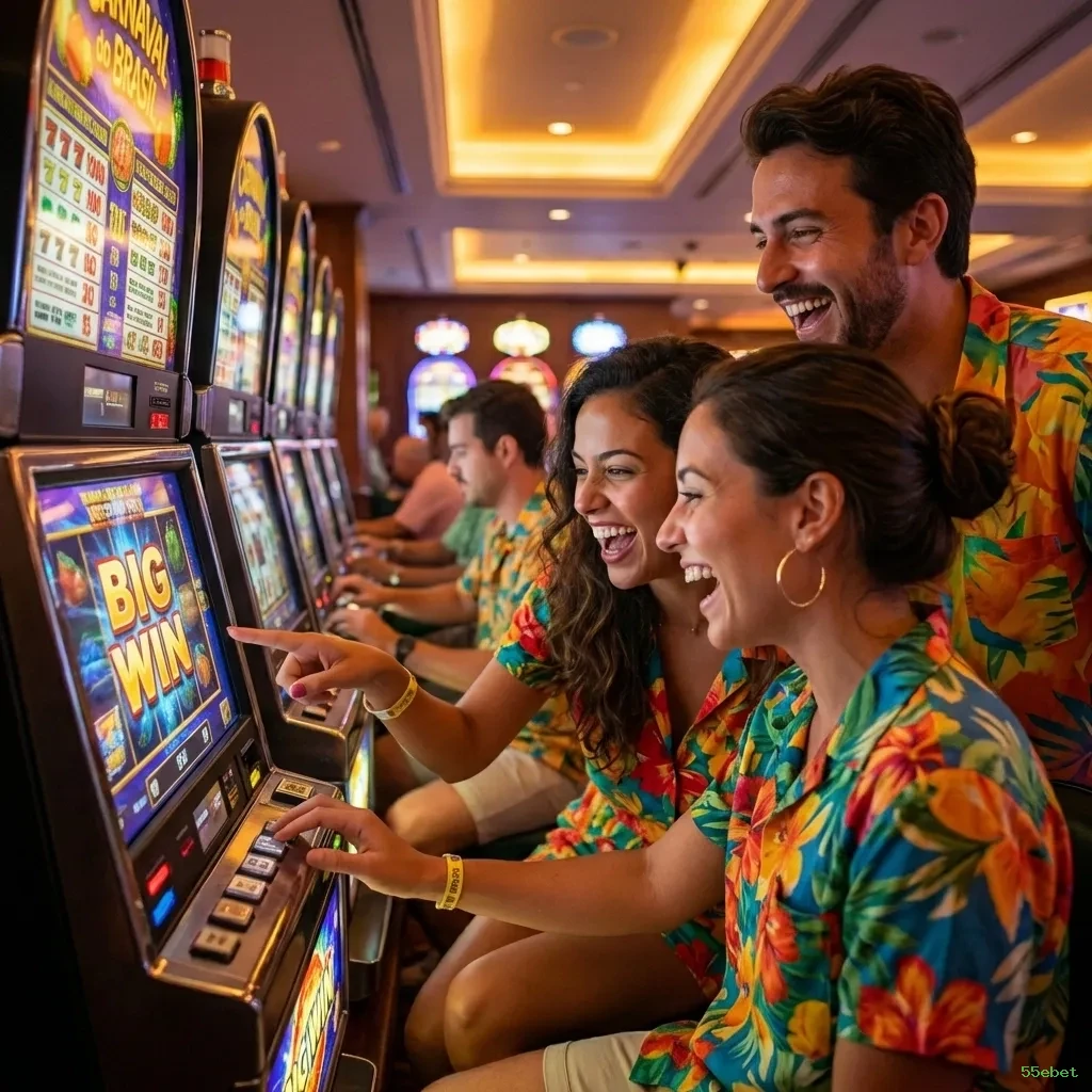 Slots online da 55ebet com jackpots progressivos